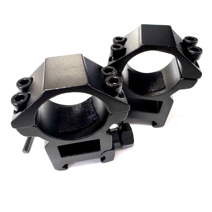 1’ Scope Mount - 2-Piece Picatinny (High) - Scope Mounts