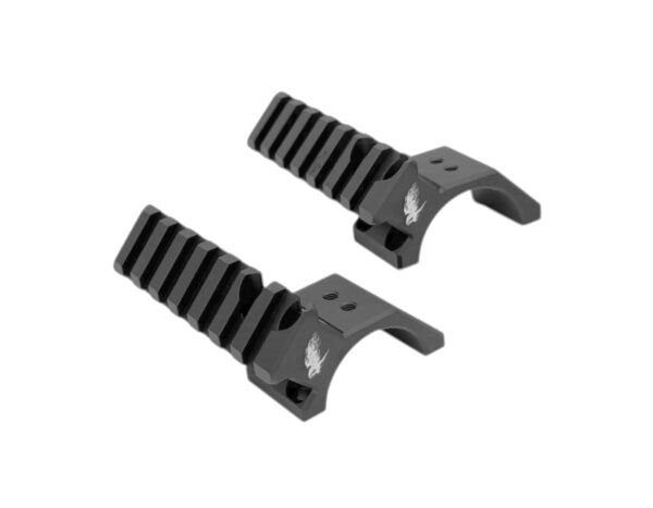 34mm Universal Ring Mount Picatinny Rail Extension – Scope & Air Tube Clamp System LXR-34 + ERM-34