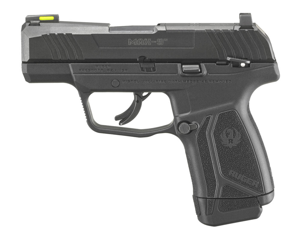 RUGER PISTOL 9MM MAX-9 3.2" BLK 12 RND (03514)
