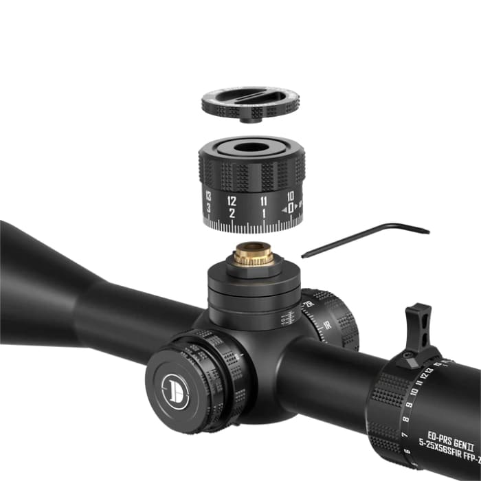 Discovery ED-PRS GENⅡ 5-25X56SFIR FFP-MRAD/MOA-ZERO STOP