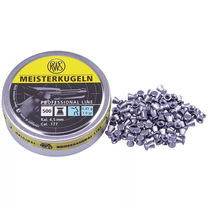 RWS ***4.50MM*** 7 GRAIN MEISTERKUGELN 500/TIN