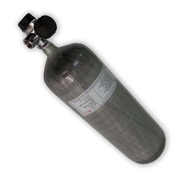 CARBON FIBER HOOP-WRAPPED CYLINDER 9L 300BAR (EMPTY) -