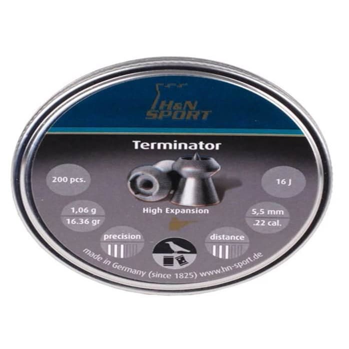 H&N TERMINATOR 5.5MM 16.36 GRAIN/ 200S