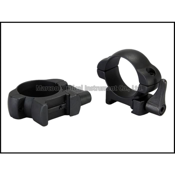 Cast Iron 30mm 2 - Piece Picatinny Rail Mounts Low Quick