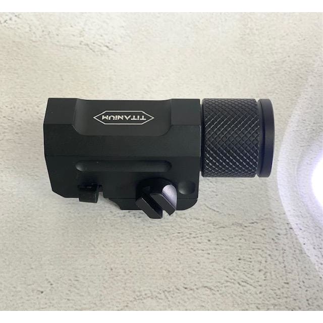 Titanium TF12 waterproof tactical torch/flashlight -