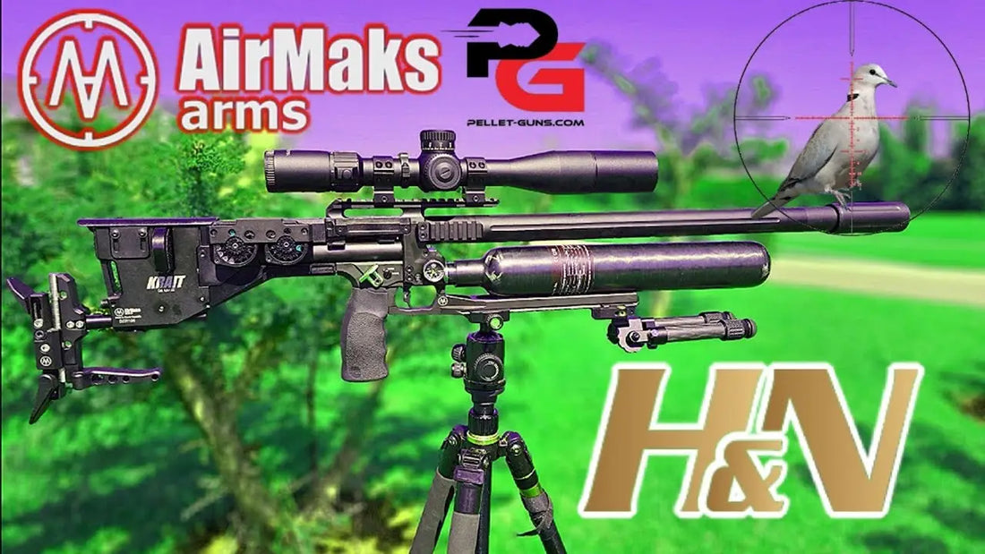 AirMaks KRAiT X and H&N 30gr HPII slugs = DEADLY