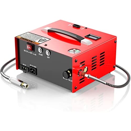 12V/2209V Mini Compressor ***Red Box*** – Pellet-Guns.com