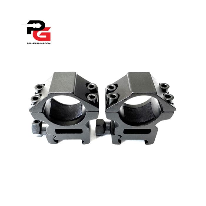2-Piece Low Picatinny Scope Mount Set 25mm - Scope Mounts