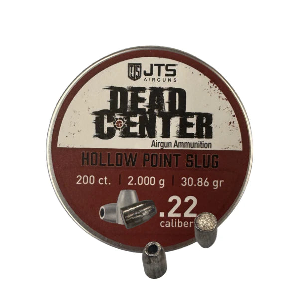 JAC211 JTS DEAD CENTER SLUG .22 CAL 30.86 GRAIN 200/PK