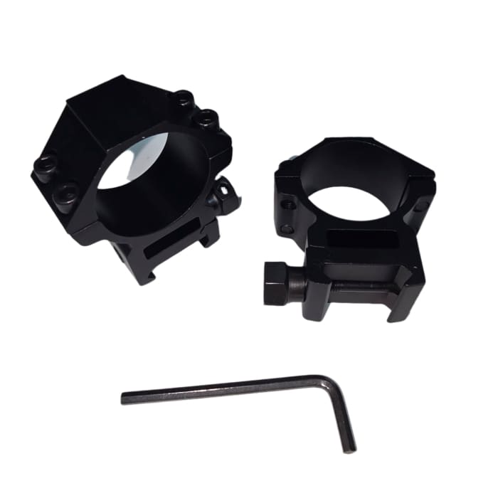 30mm Picatinny Mount Set Medium High - Scope Mounts