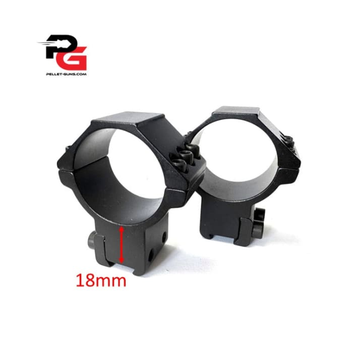 35mm 2-Piece High Dovetail Scope Mount Set - Scope Mounts