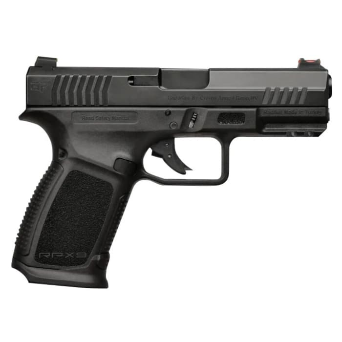 PISTOL RADIKAL RPX9 9MM PARA BLACK INCL 3 MAGS FIREARM