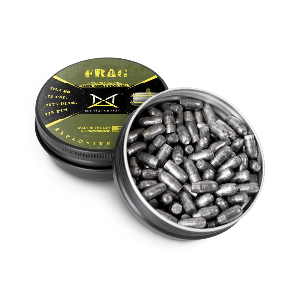 Airmarksman FRAG Frangible Grenade Slugs – .22 40.1 gr. (.2175) – 125ct