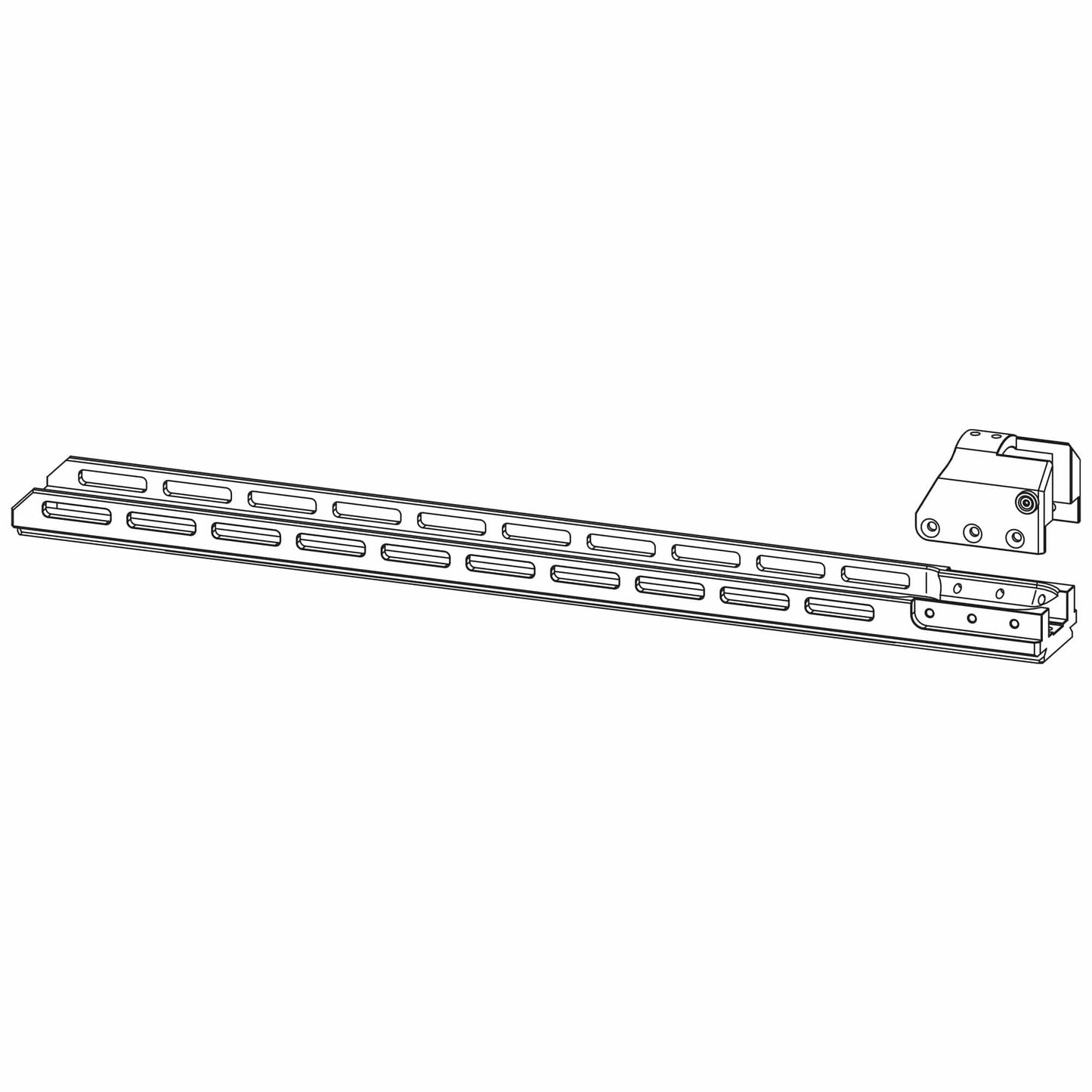 AIRMAKS ACCESSORY: ARCA RAIL N FOR KATRAN L 485MM
