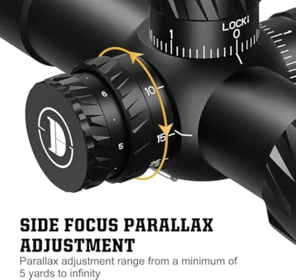 Discovery HD 2-12X24SFIR FFP-MIL rifle scope