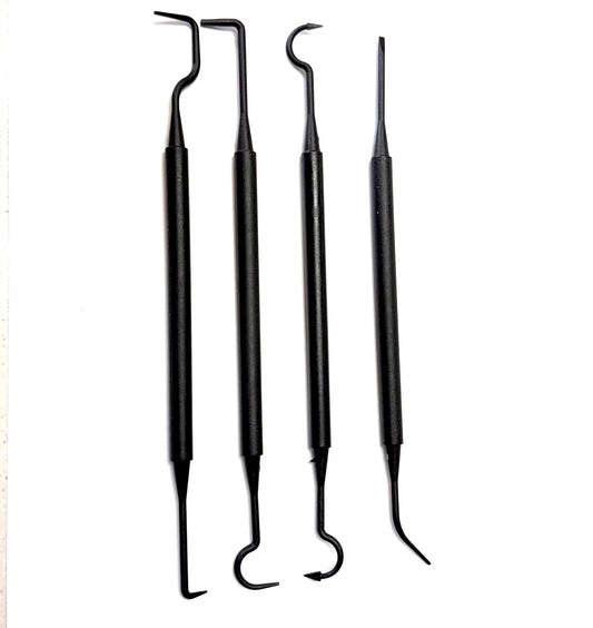 Polymer Double Side Cleaning Picks Or Hooks Set