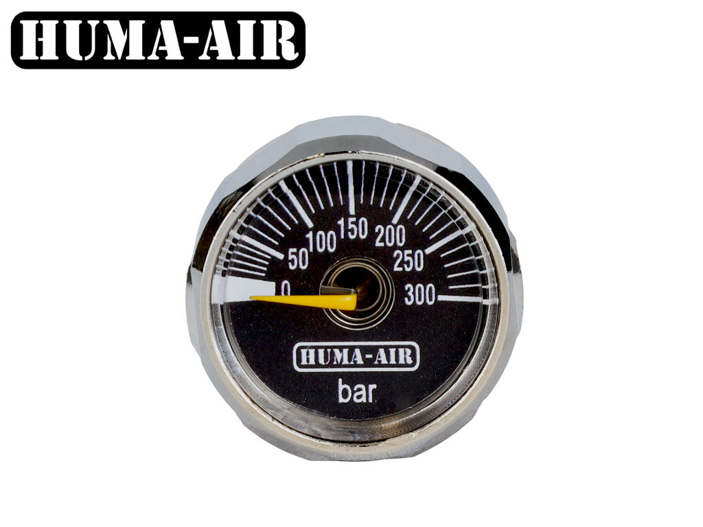 Mini Pressure Gauge 25 mm. G1/8 BSP Black Dial