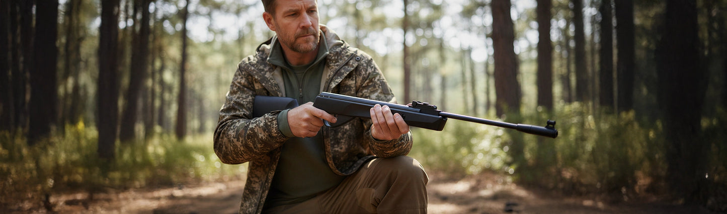 Nova Vista BB15 Gas piston break barrel air rifle, camo 5.5mm