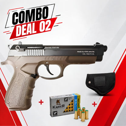 COMBO DEAL - Zoraki Model 918-T Blank Firing Gun
