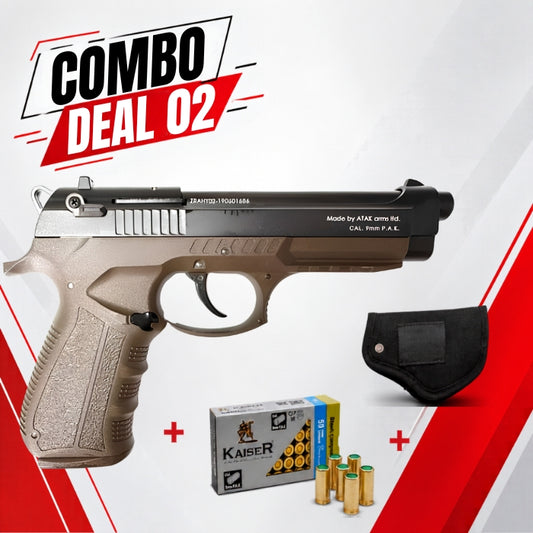 COMBO DEAL - Zoraki Model 918-T Blank Firing Gun