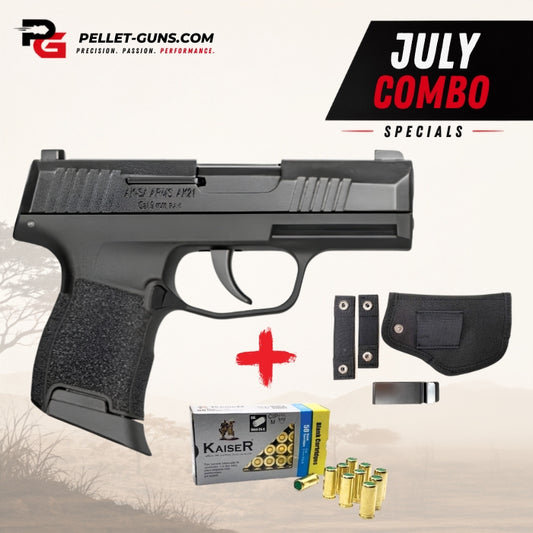 COMBO DEAL - AKSA Arms AK-21 Blank Gun - Black