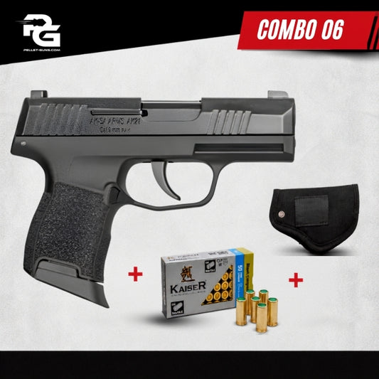 COMBO DEAL - AKSA Arms AK-21 Blank Gun - Black