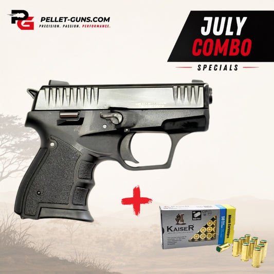 COMBO SPECIAL - Niksan M-17 9mm P.A.K. Blank Firing Gun