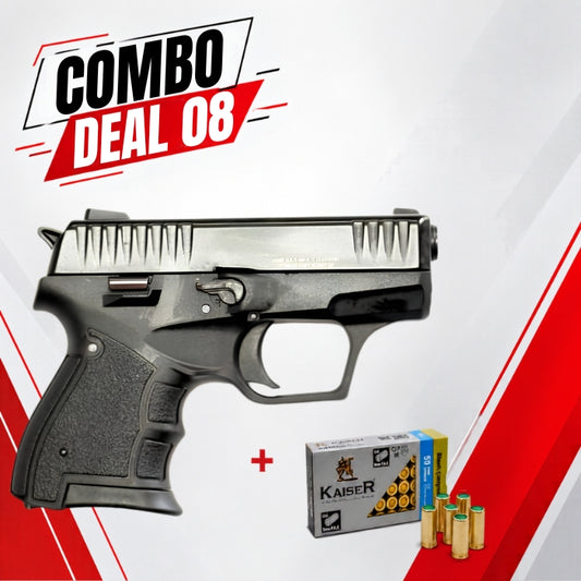 COMBO SPECIAL - Niksan M-17 9mm P.A.K. Blank Firing Gun