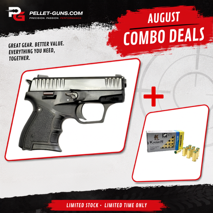 COMBO SPECIAL - Niksan M-17 9mm P.A.K. Blank Firing Gun