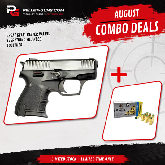 COMBO SPECIAL - Niksan M-17 9mm P.A.K. Blank Firing Gun