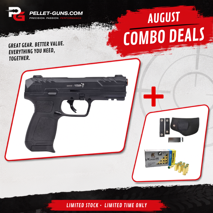 COMBO SPECIAL - Kuzey S900 Black Blank Firing Gun