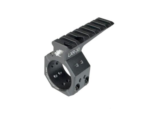 EAGLEVISION LXR-30 & ERM-30 30MM UNIVERSAL RING MOUNT PICATINNY RAIL EXTENSION - SCOPE AND AIR TUBE CLAMP