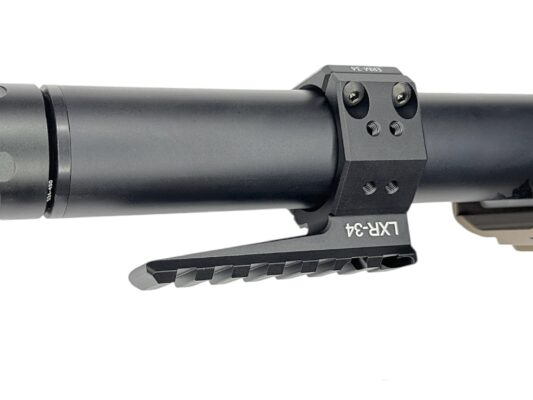 EAGLEVISION LXR-34 & ERM-34 34MM UNIVERSAL RING MOUNT PICATINNY RAIL EXTENSION - SCOPE AND AIR TUBE CLAMP