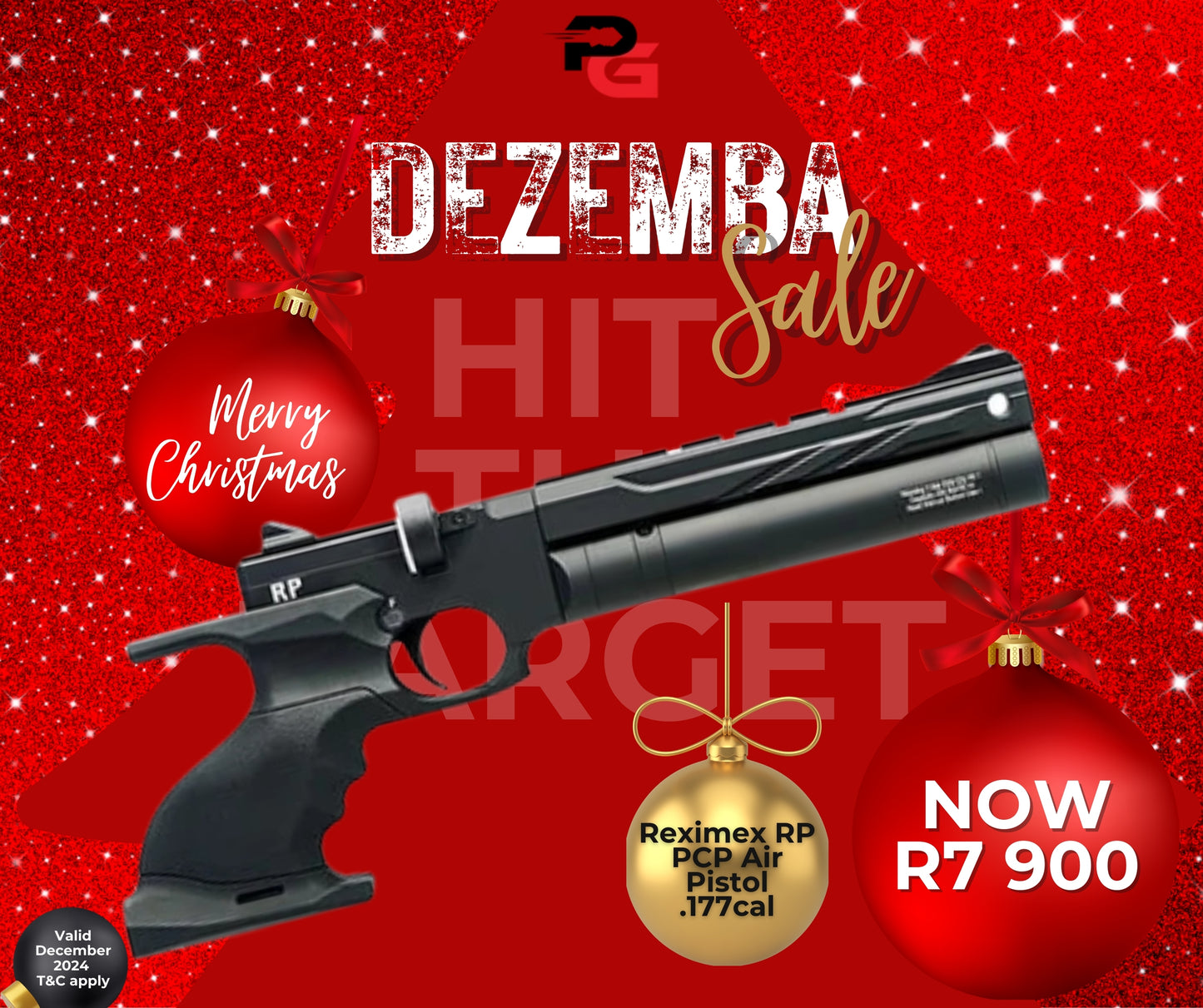 Dezemba Sale Reximex RP PCP Air Pistol.177cal - Air Pistol