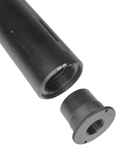 HELIA-S34 Airgun Sound Moderator / Suppressor Interchangeable Caliber (Ideal For FX Panthera, King, DRS) L125mm D34mm