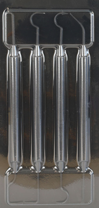 Polymer Double Side Cleaning Picks Or Hooks Set