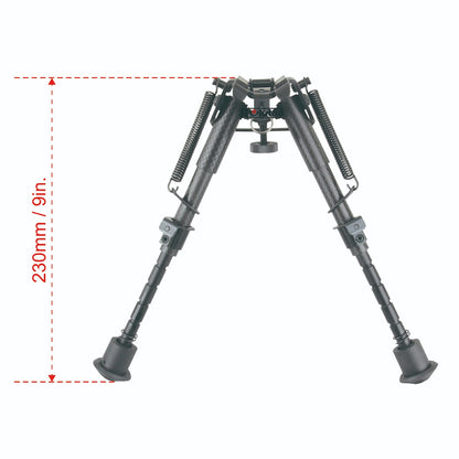 BUTTERFLY BIPOD - FITS TO STUD (23-38CM HIGH)