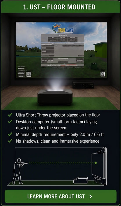 TrueClays Clay Pigeon Shooting Simulator
