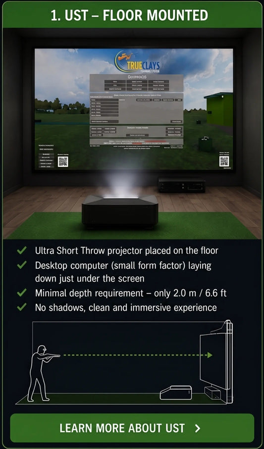 TrueClays Clay Pigeon Shooting Simulator