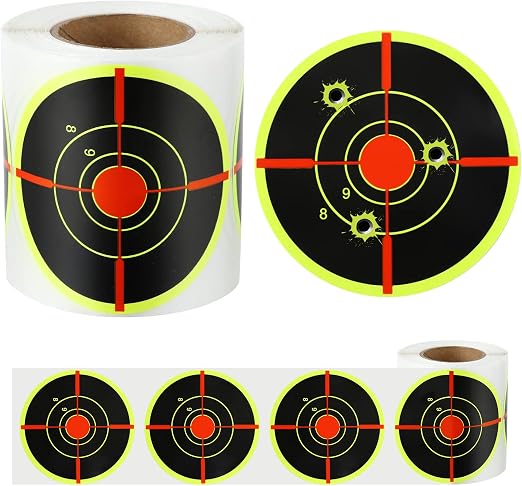 4" ADHESIVE SPLATTER TARGETS - 200 PER ROLL (4200)