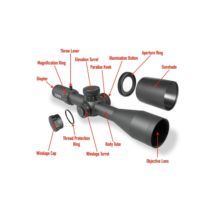 ELEMENT THEOS 6-36×56 FFP APR-2D MRAD
