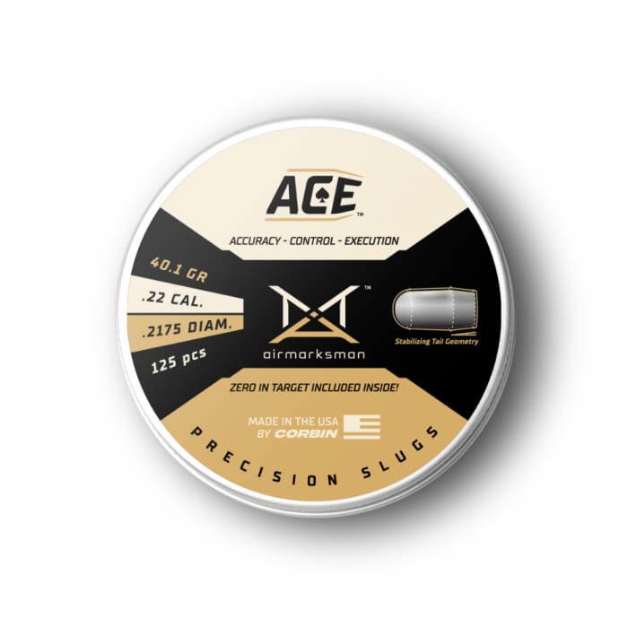 AirMarksman ACE target slugs.22 cal 125/tin (0.2175) 40.1