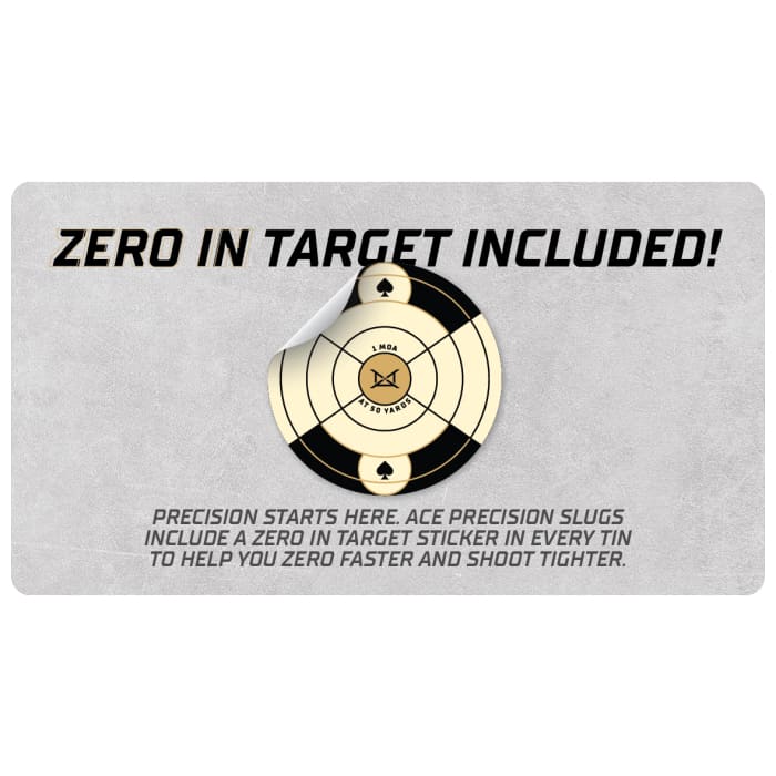 AirMarksman ACE target slugs.22 cal 125/tin (0.2175) 40.1