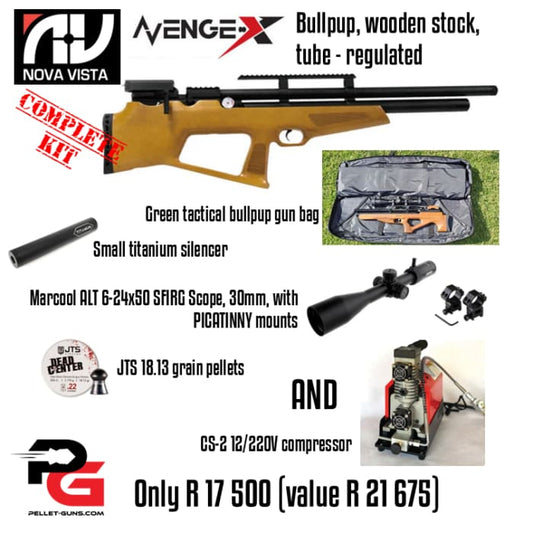 Avenge-X bullpup tube model combo - Air Rifle