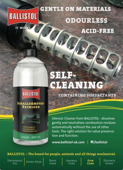 Ballistol Silencer cleaner 500 ml