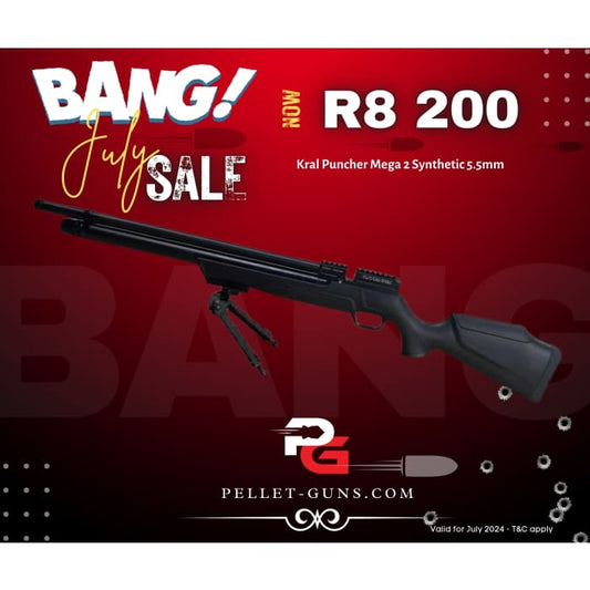 Bang! July Sale Kral Puncher Mega 2 Synthetic 5.5mm