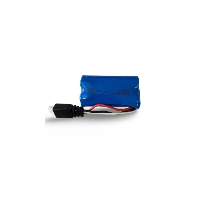 BATTERY PACK FOR GEL BLASTER PISTOL 7.4V 500mAh 3.7Wh (BLUE)