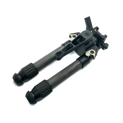 BP02C Carbon Fibre Bipod with standard and spike feet