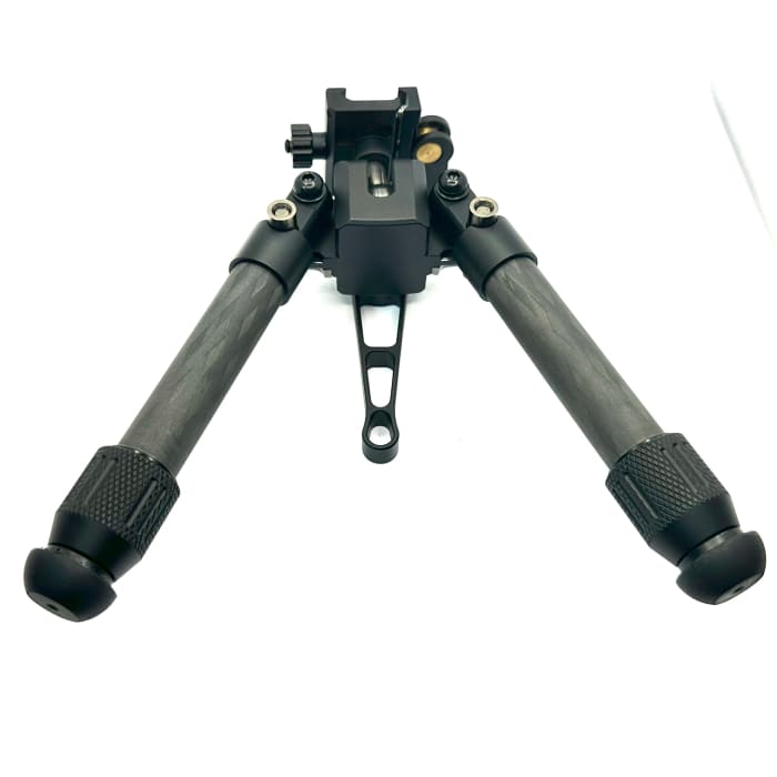 BP02C Carbon Fibre Bipod with standard and spike feet