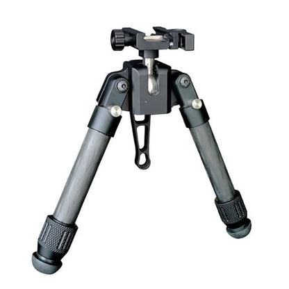 BP02C Carbon Fibre Bipod with standard and spike feet